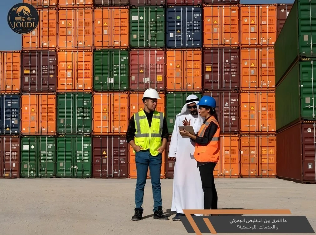 What is the difference between customs clearance and logistics services?