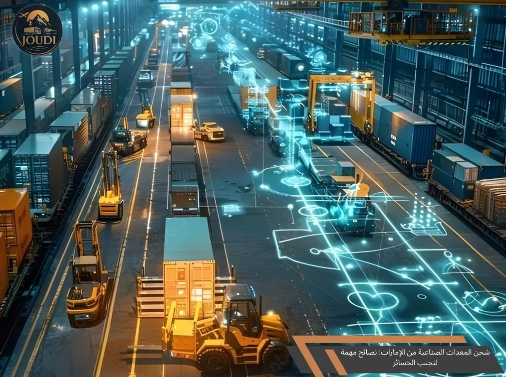 شحن المعدات الصناعية من الإمارات: نصائح مهمة لتجنب الخسائر