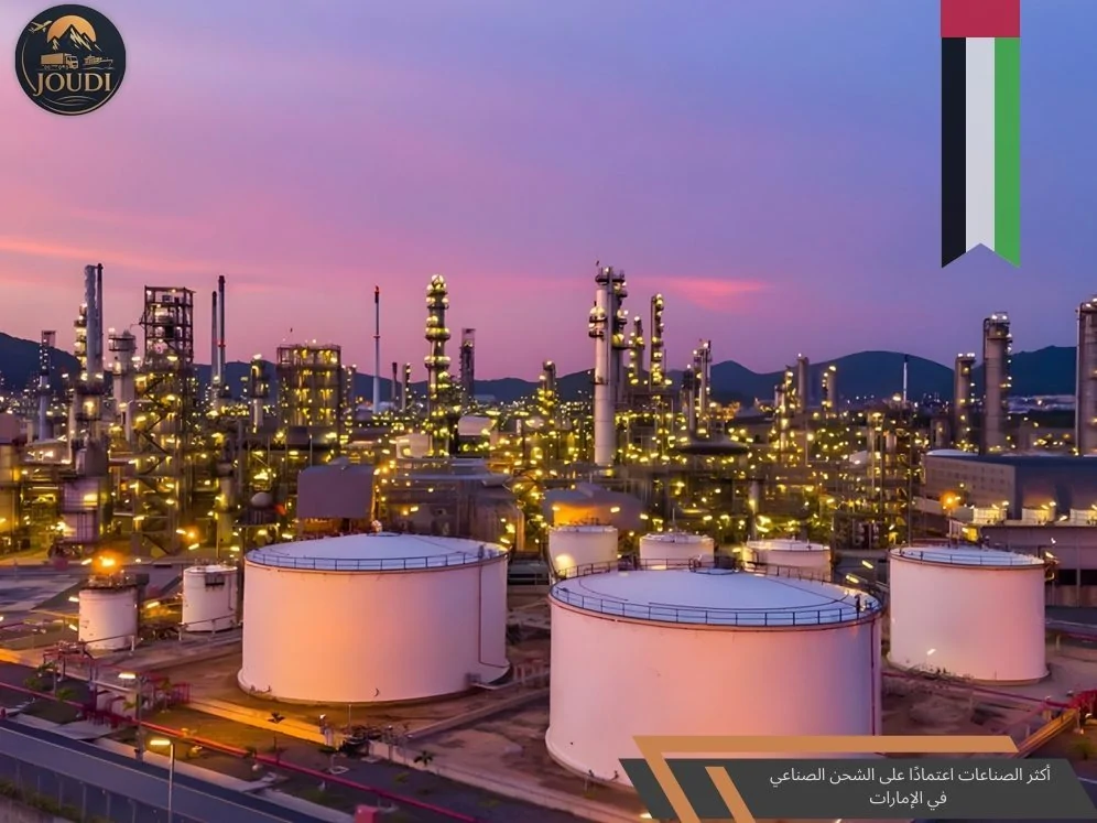 أكثر الصناعات اعتمادًا على الشحن الصناعي من الإمارات إلى الخارج | جودي كارجو