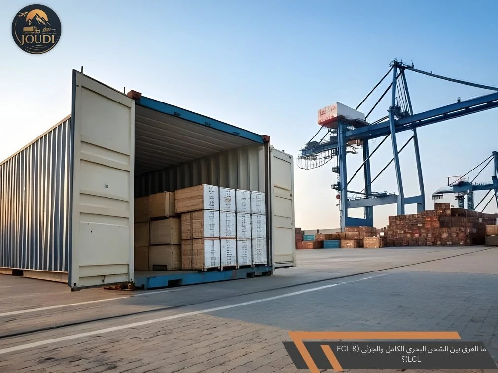 What is the difference between full and partial sea freight (FCL & LCL)?