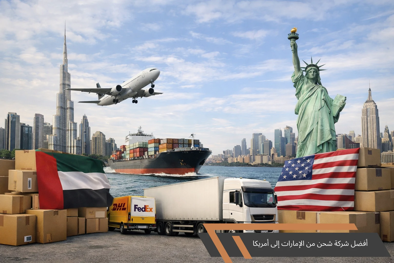 Best shipping company from UAE to America 2026